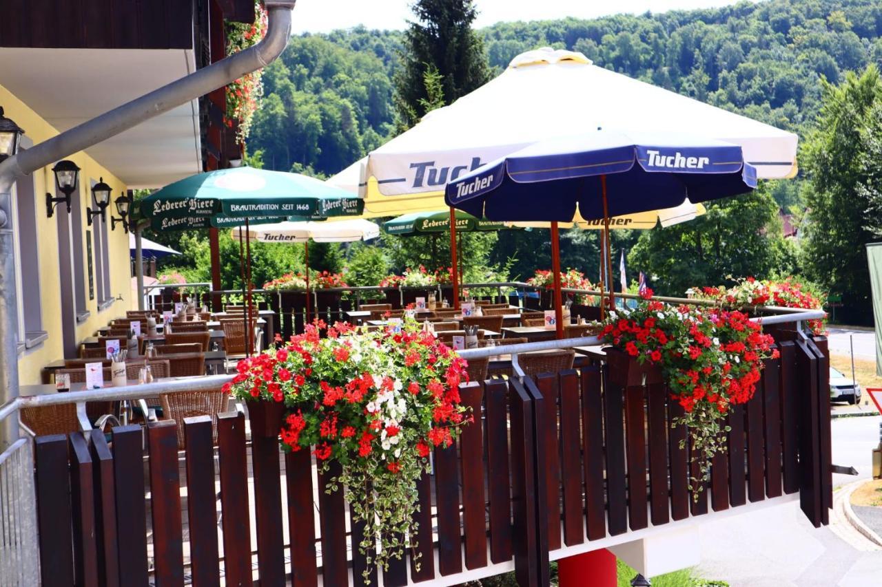 Hotel Landgasthof Frankenstern Goessweinstein Dış mekan fotoğraf